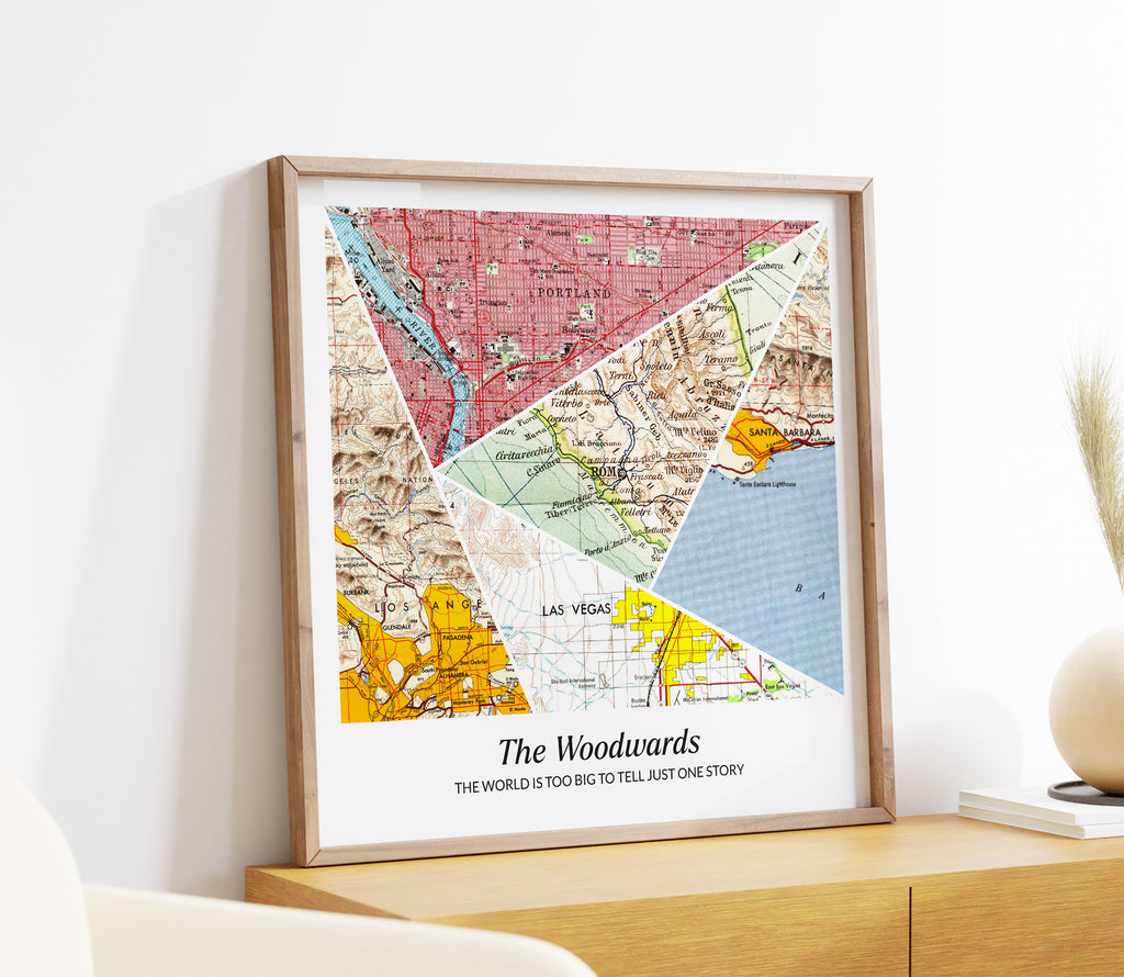 Modern Memories Map