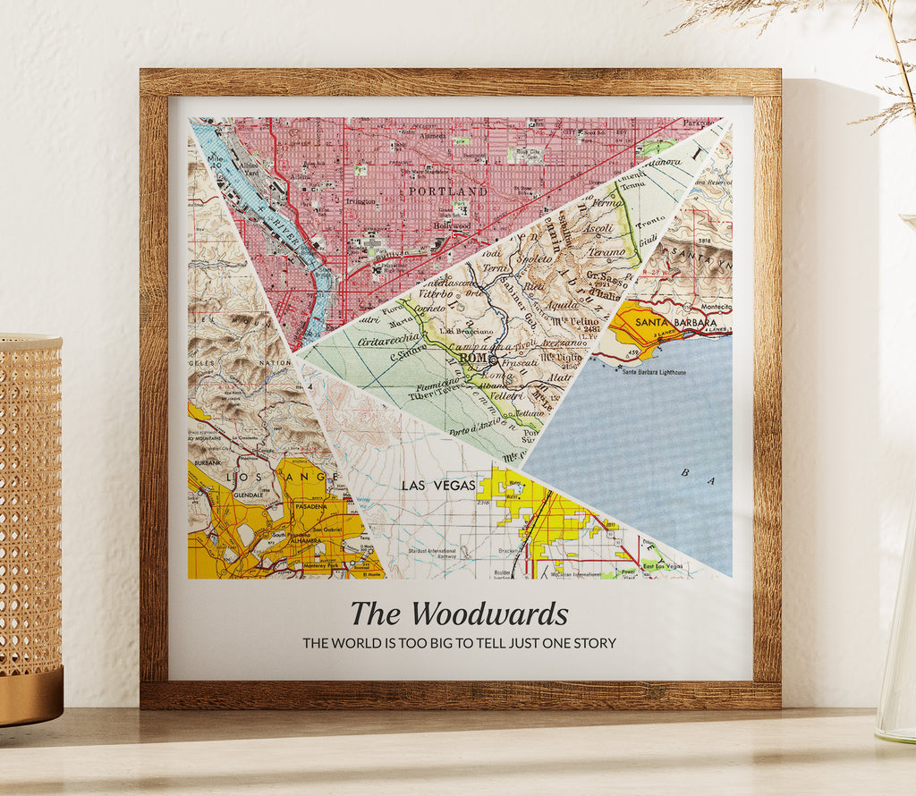 Modern Memories Map